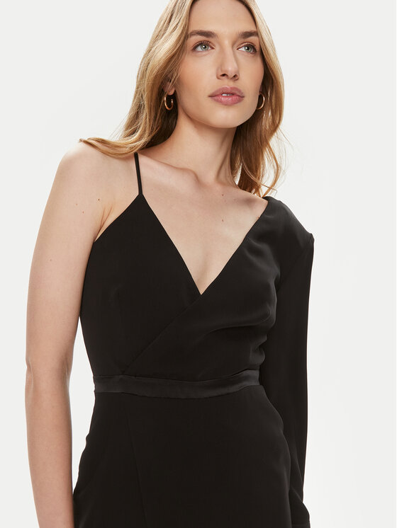 MVP Wardrobe MVP Wardrobe Коктейльна сукня MVPE4AB137.0CP0046 Чорний Short Fit
