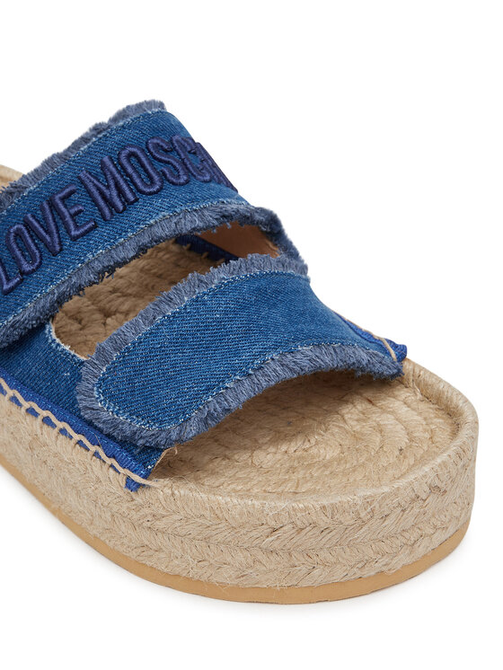 LOVE MOSCHINO LOVE MOSCHINO Espadrile JA28383G0MJO5700 Plava