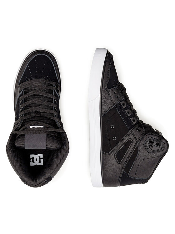 DC Shoes DC Shoes Sneakers PURE HIGH-TOP WC ADYS400043-BLW Negru