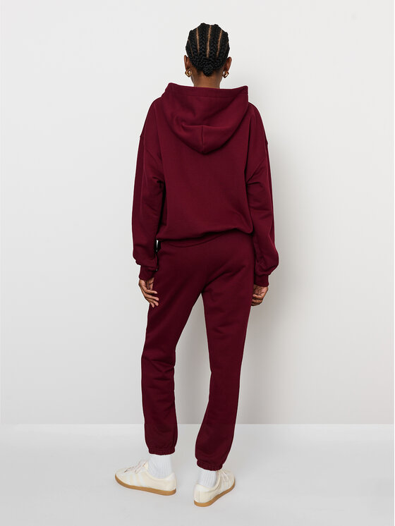 La Mania La Mania Bluza ROCKY Bordowy Active Fit