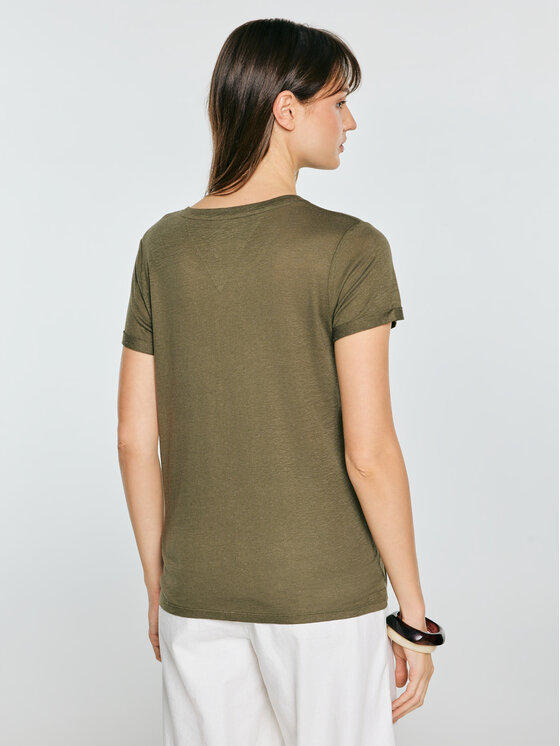 BIG STAR BIG STAR T-Shirt OTRIA Zielony Comfort Fit