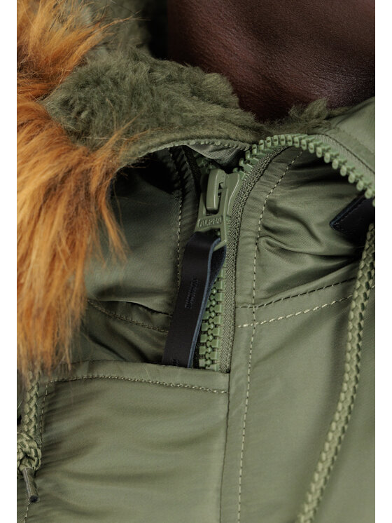 Alpha Industries Alpha Industries Bunda bomber AI.100105-01-XL Zelená Core Fit