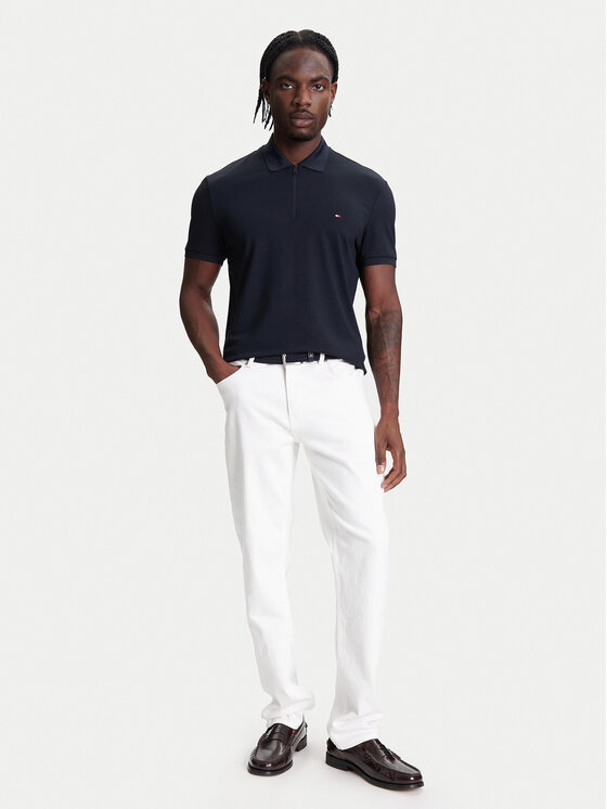 Tommy Hilfiger Tommy Hilfiger Tricou polo Performance MW0MW39613 Bleumarin Regular Fit