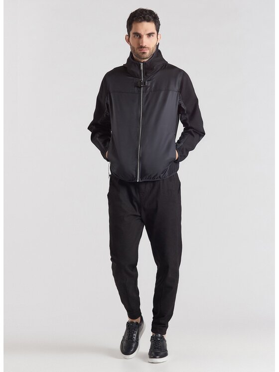 Pako Lorente Pako Lorente Kurtka przejściowa M21SF-5X-021 Czarny Classic Fit