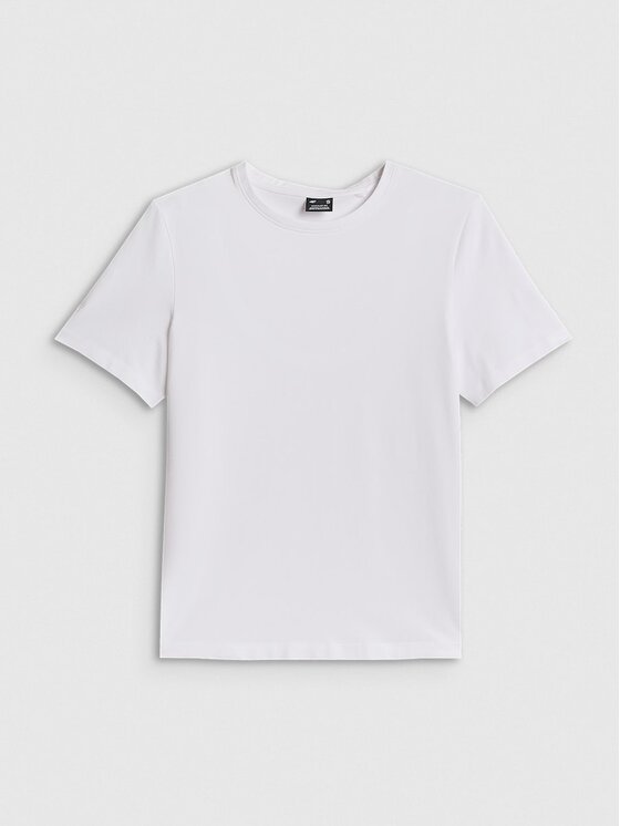 4F 4F T-Shirt NOS Biały Regular Fit