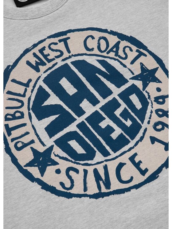PITBULL PITBULL Bluza SAN DIEGO SUN Szary Regular Fit