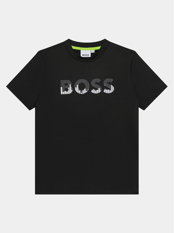 Boss T-krekls J50774 S Melns Regular Fit