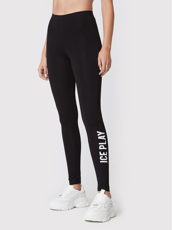 Leggings 22I U2M0 B051 P433 9000 Nero Slim Fit