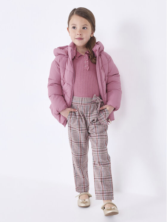 Mayoral Pantaloni din material 4.506 Roz Regular Fit