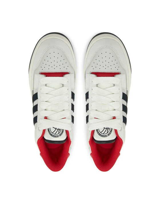 adidas adidas Basketbalové boty Rapid Court Low JR3158 Béžová