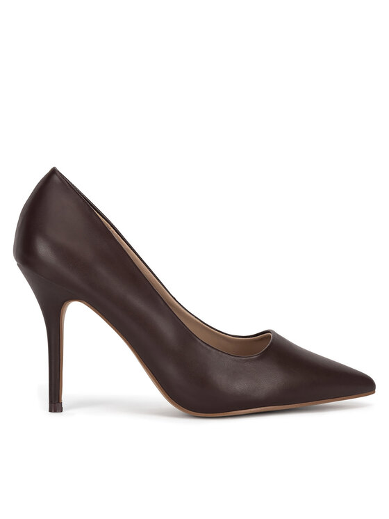 Pantofi cu toc subțire JENNY WFA3005-1 Maro