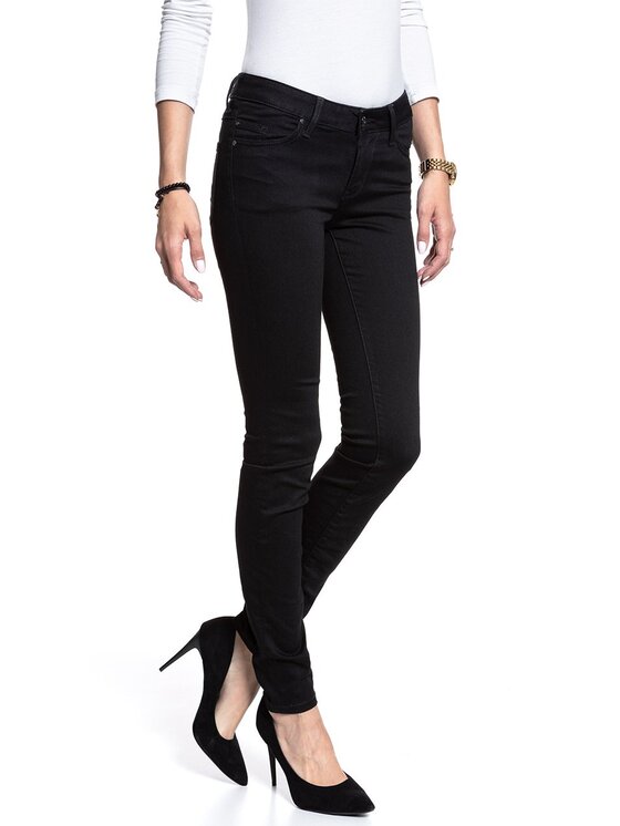 Mustang Mustang Jeansy JASMIN JEGGINS Czarny Skinny Fit
