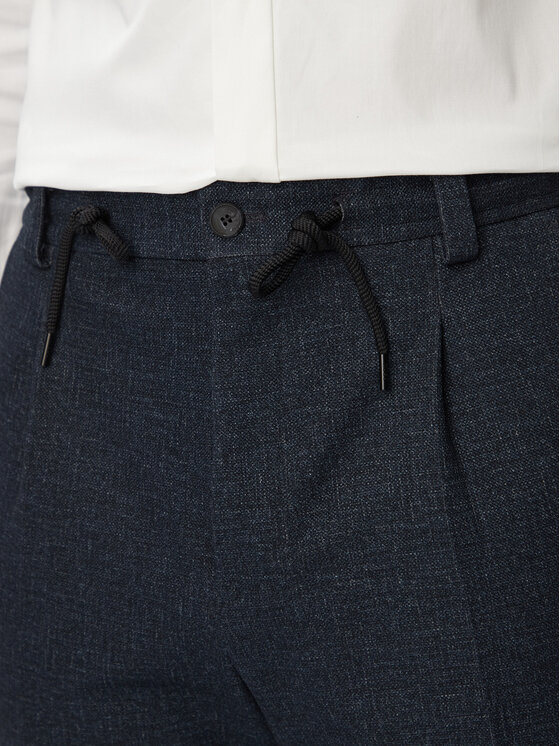 HUGO HUGO Riidest püksid Teagan261X-H 50565432 Tumesinine Regular Fit
