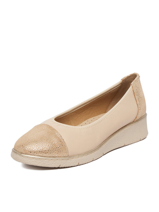 Go Soft Go Soft Ballerine CEO-WI16-FLEXX-02 Beige