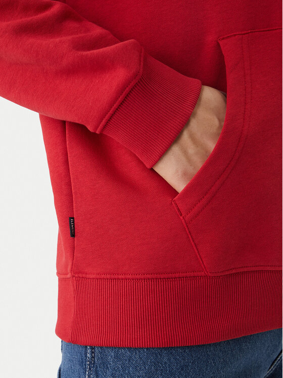 Element Element Pulóver Lowcase Bp Po ELYSF00296 Piros Regular Fit