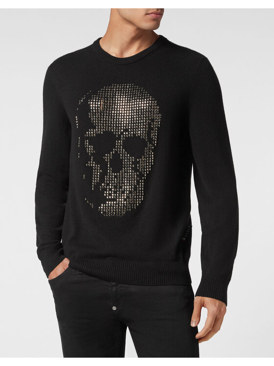PHILIPP PLEIN PHILIPP PLEIN Longsleeve 2795 Nero Regular Fit