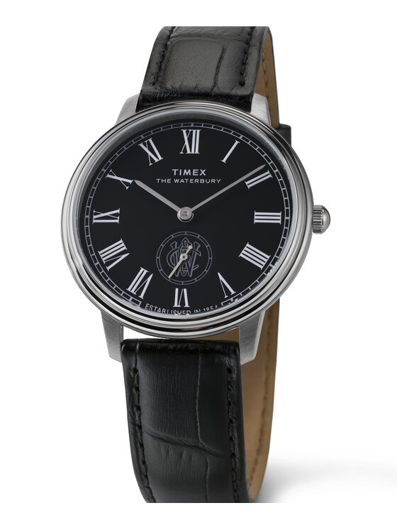 Timex Timex Ρολόι TW2Y23200 Μαύρο