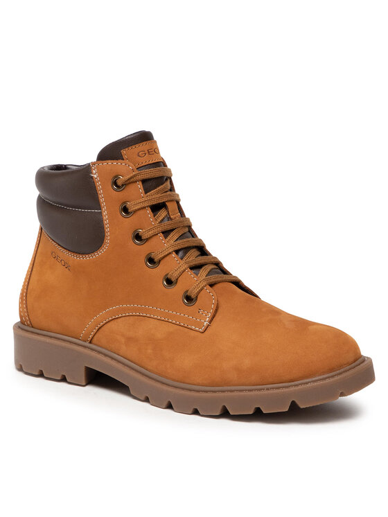 Geox Geox Pohodni čevlji J Shaylax B. B J16FAB 032BC C0930 D Rjava
