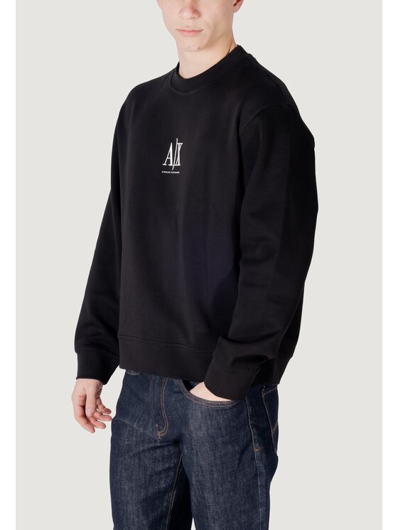 Armani Exchange Armani Exchange Bluza XM000368 AF10818 Czarny Casual Fit