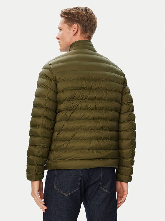 Tommy Hilfiger Tommy Hilfiger Demisezoninė striukė MW0MW37634 Chaki Regular Fit