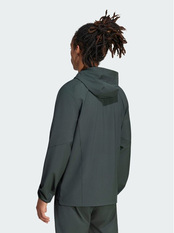adidas adidas Wiatrówka 172026 Zielony Slim Fit