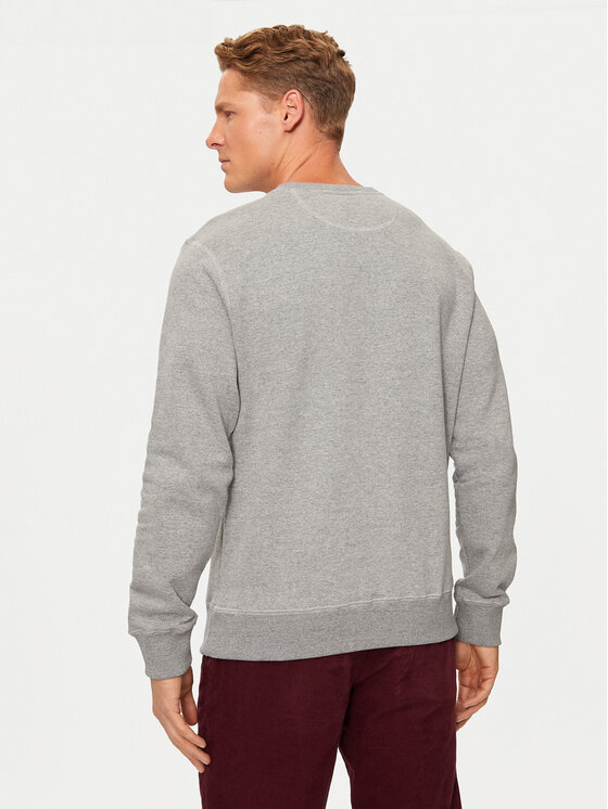 Schott NYC Schott NYC Bluza SWCREW Szary Regular Fit