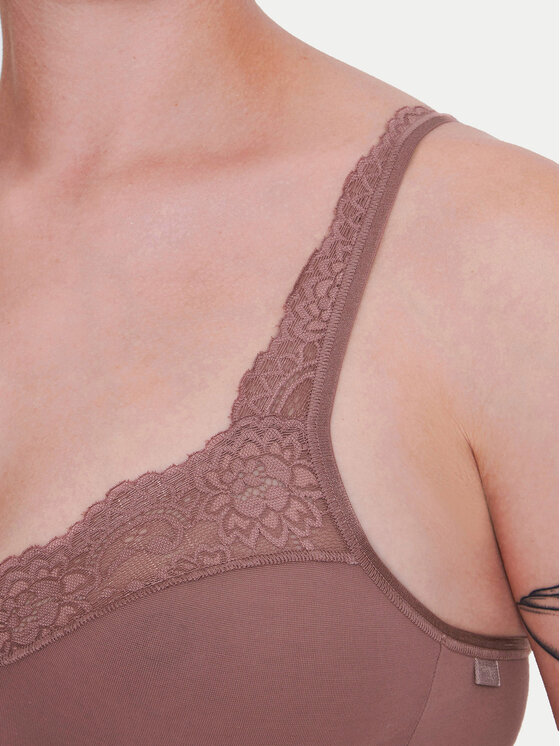 Sloggi Sloggi Sutien fără armătură Romance 10031898 Maro