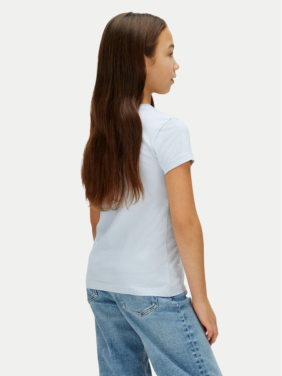 Calvin Klein Jeans Calvin Klein Jeans T-Shirt LVCKSJA15G Niebieski Regular Fit