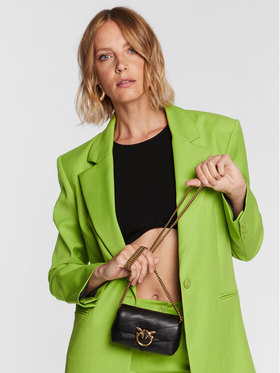 PINKO Pinko Ročna torba Love Micro Puff C PE 23 PCPL 100041 A0F2 Črna