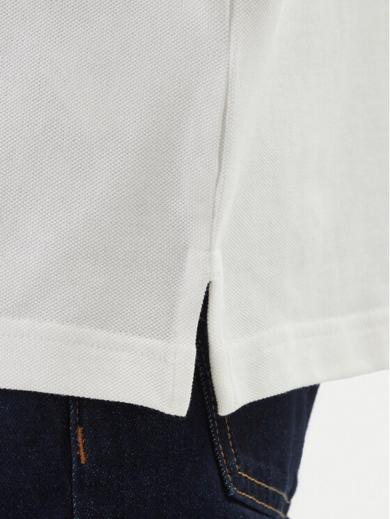 Calvin Klein Jeans Calvin Klein Jeans Polo majica Easy Monologo LV04RF209G Bela Regular Fit