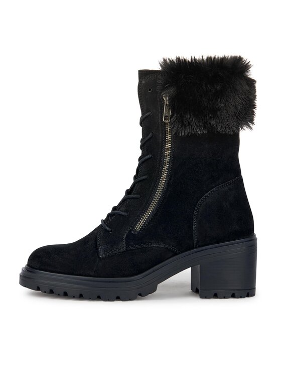 Geox Geox Μποτίνια D Damiana D36QCB 022BH C9999 Μαύρο