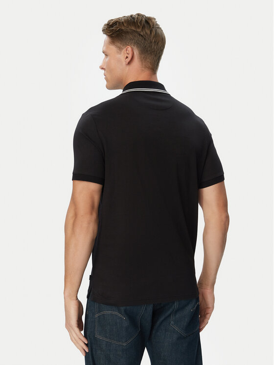 MICHAEL Michael Kors MICHAEL Michael Kors Polo särk CF6536S19P Must Regular Fit
