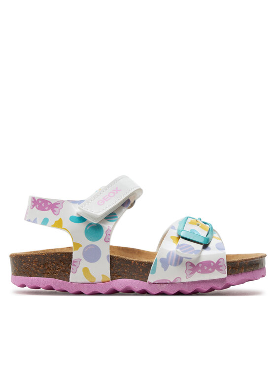 Geox Sandales B Sandal Chalki Girl B922RA 000HH C0653 M Balts