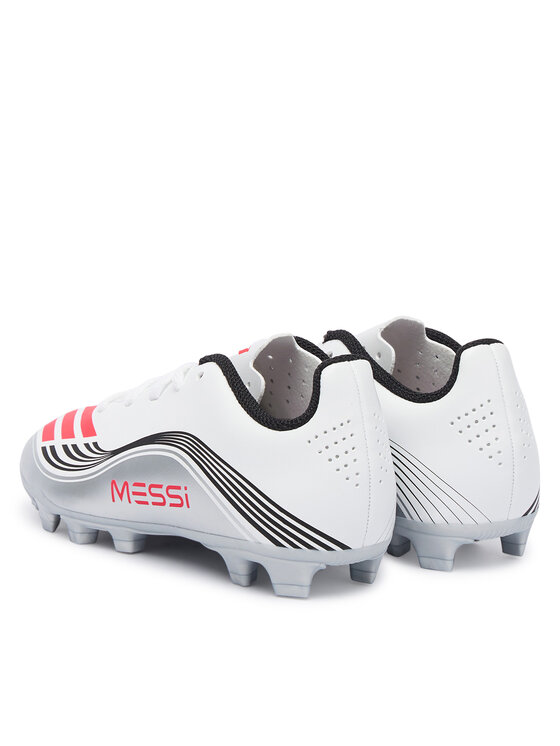 adidas adidas Futbalové topánky F50 Messi Club JP7457 Biela