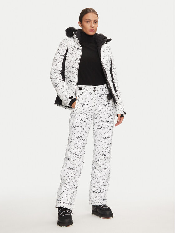 Rossignol Rossignol Slidinėjimo kelnės Staci RLNWP04 Balta Regular Fit