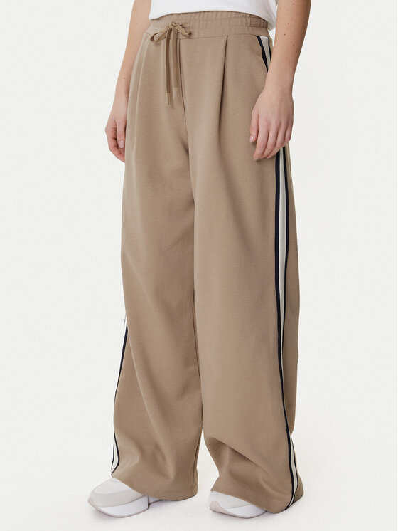 Weekend Max Mara Weekend Max Mara Спортивні штани Perdoni 2615781051 Бежевий Wide Leg