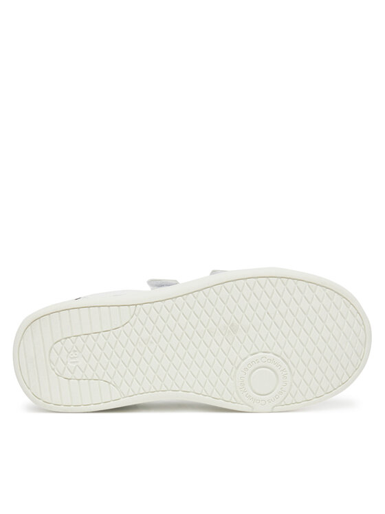 Calvin Klein Jeans Calvin Klein Jeans Sneakersy Low Cut Velcro Sneaker V1X9-82074-1355 S Bílá
