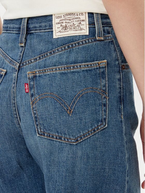 Levi's® Levi's® Jeans kratke hlače A9311-0017 Modra Baggy Fit