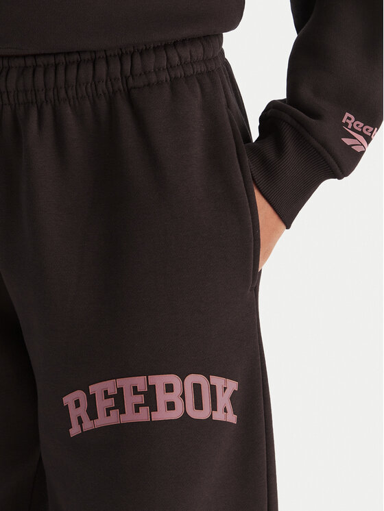 Reebok Reebok Долнище анцуг Marvs RK25165CCW Черен Regular Fit