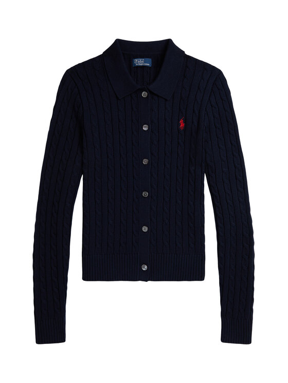 Polo Ralph Lauren Polo Ralph Lauren Кардиган 211971881501 Cиній Slim Fit