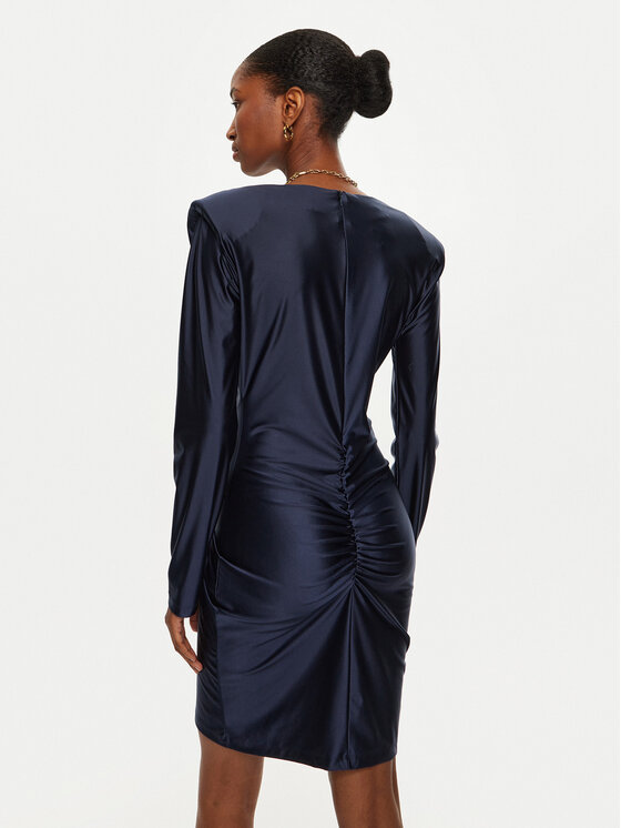 ACCESS FASHION ACCESS FASHION Koktel haljina 44-3039-222 Tamnoplava Slim Fit