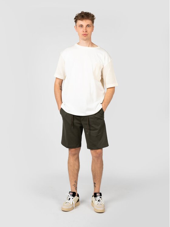 Xagon Xagon T-shirt P25082MBM201 Écru Regular Fit