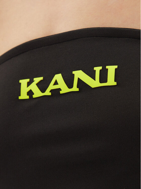 Karl Kani Karl Kani Top Retro Bandeau 61310127 Schwarz Slim Fit
