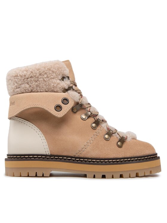 Trappers See By Chloé SB31120A Beige 112