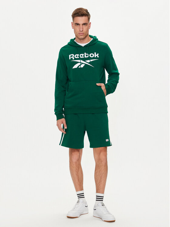 Reebok Reebok Sweatshirt Identhlty Big Logo 100076427 Grün Regular Fit