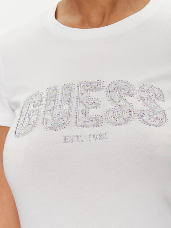Guess Guess Póló 172699 Fehér Classic Fit