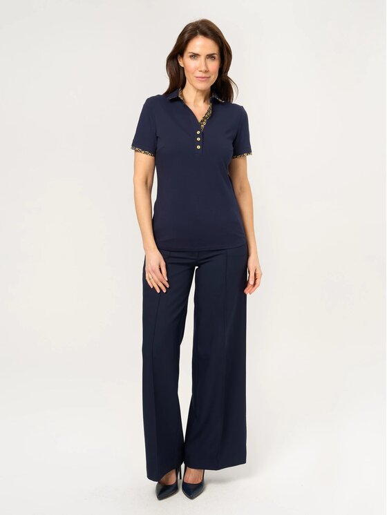 Willsoor Willsoor Polo 70980/2 Biały Slim Fit