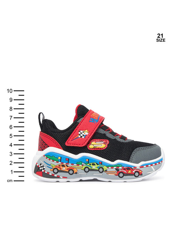 Skechers Skechers Sneakersy Play Scene 407312N/BKRD Czarny