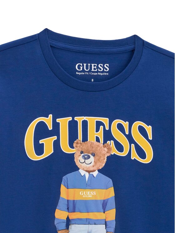 Guess Guess Blusa L6BI11 K5732 Blu scuro Regular Fit