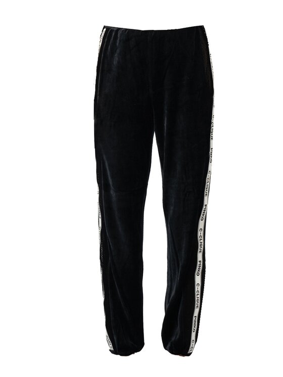 PINKO PINKO Spodnie materiałowe 1C10BE 8190 | Wembley 2 Pants Czarny Regular Fit